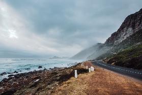Misty Cliffs auf der Kap Halbinsel 2018