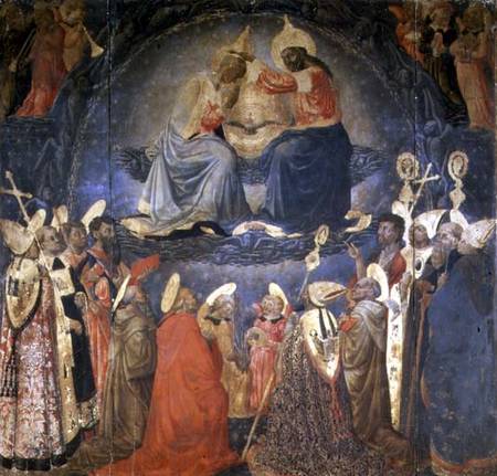 Coronation of the Virgin von Neri di Bicci