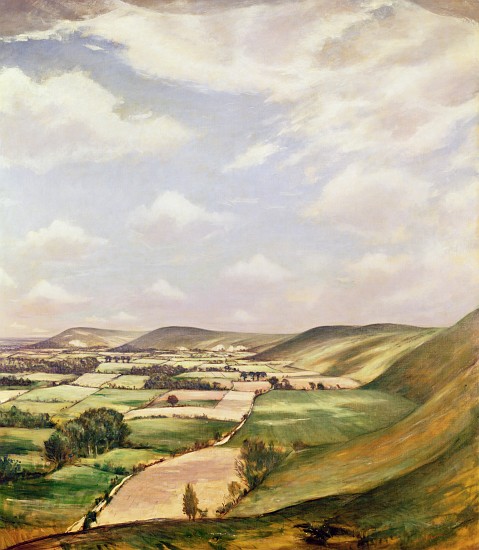 Sussex Landscape von Christopher R.W. Nevinson