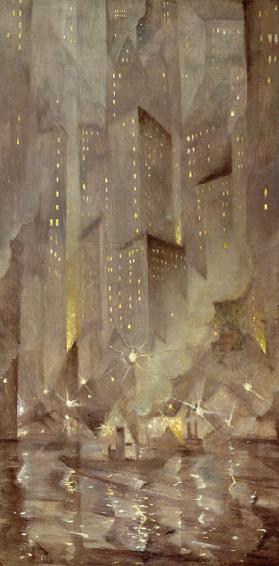 New York by Night 1922