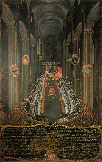 Closing session of the Council of Trent in 1563 von Niccolo Dorigati