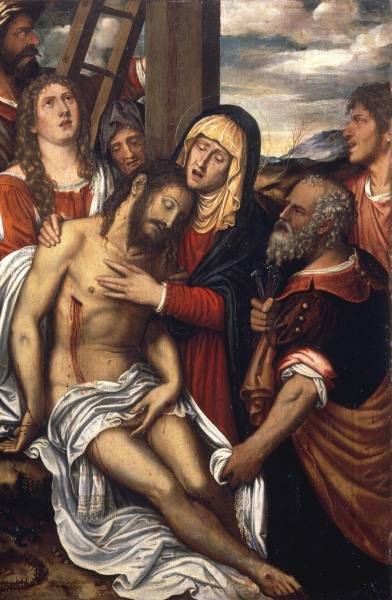 N.Frangipane, Beweinung Christi von Niccolo Frangipane