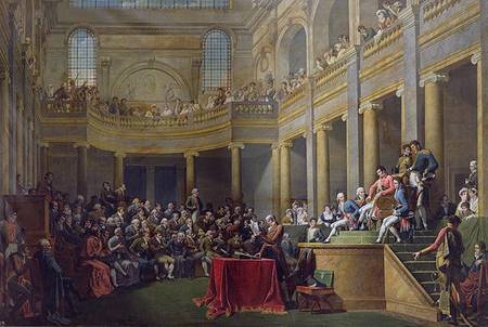 The Committee of Lyon, 26th January 1802 von Nicolas André Monsiau