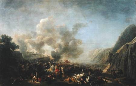 General Jean Andoche Junot (1771-1813) Duc d'Abrantes, at the Battle of Nazareth von Nicolas Antoine Taunay
