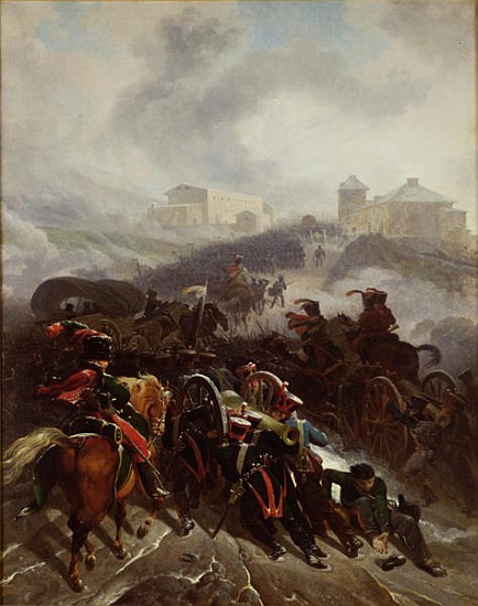 The French Army Crossing the Sierra de Guadarrama, Spain, December 1808 von Nicolas Antoine Taunay