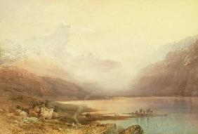 Mount Cook and Lake Pukaki, South Island, New Zealand 1872