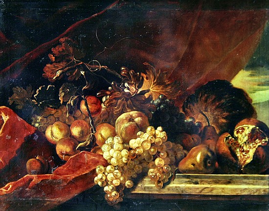 Still life of fruit von Nicolas de Largilliere