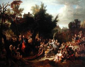 The Entry of Christ into Jerusalem c.1720