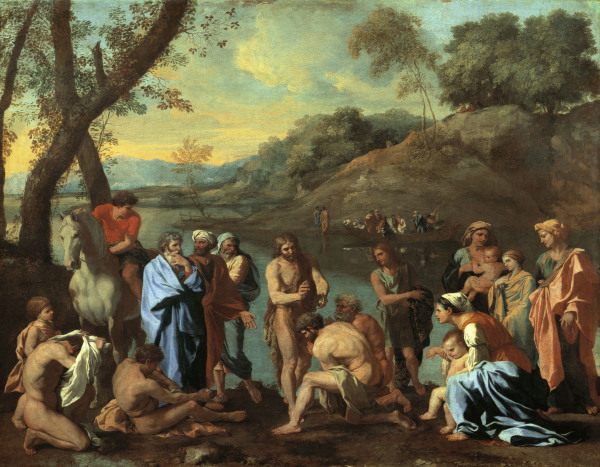 John the Baptist / Poussin / c.1630/35 von Nicolas Poussin