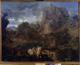Landschaft mit Hercules und Cacus