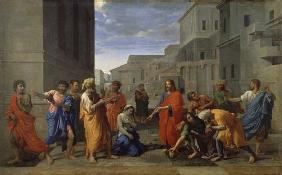 Christus und die Ehebrecherin 1653