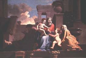 Holy Family on the Steps c. 1648