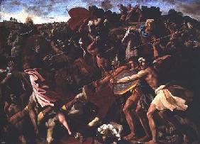 Victory of Joshua over the Amalekites 1625-6