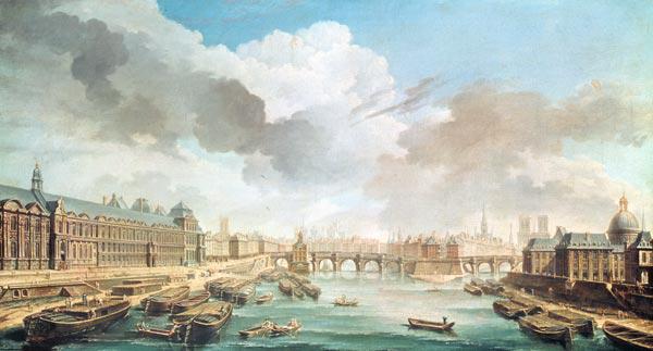 The Louvre, the Pont Neuf and the College des Quatre Nations
