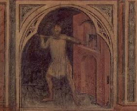 The Baker, from 'The Working World' cycle after Giotto c.1450
