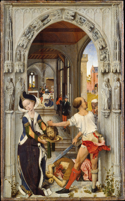 Enthauptung des Täufers von Niederländischer Meister um 1510