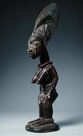 Standing Female Figure, Yoruba Culture, Nigeria