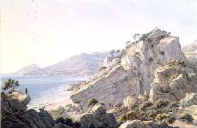 View of the Crimean coast near Oreanda 1834