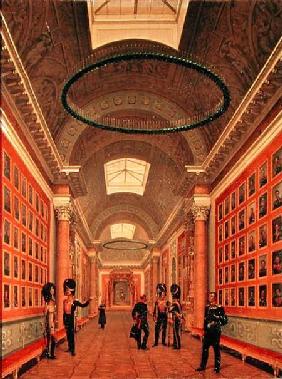 The War Gallery of the Winter Palace in St. Petersburg c.1830s