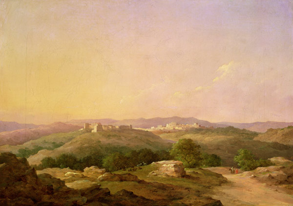 View of Bethlehem von Nikanor Grigor'evich Chernetsov