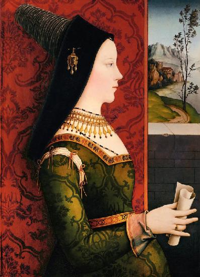 Porträt von Herzogin Maria von Burgund 1457-1482 Um 1500
