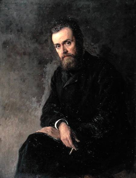 Portrait of Gleb I. Uspensky (1843-1902) von Nikolai Aleksandrovich Yaroshenko