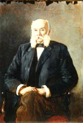 Portrait of Ivan Gontcharov 1888