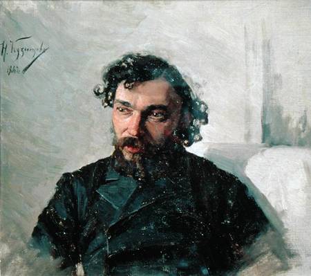 Portrait of Ivan Pochitonov (1850-1923) von Nikolai Dmitrievich Kuznetsov