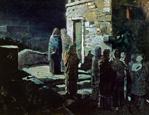 Christ after the Last Supper in Gethsemane von Nikolai Gay