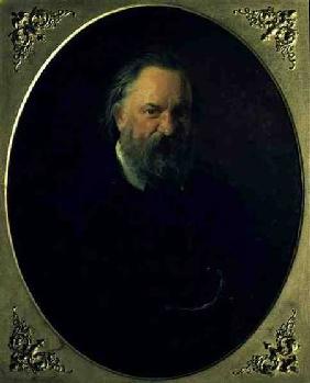 Portrait of Aleksandr Ivanovich Herzen (1812-70) 1867