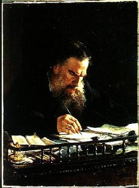 Portrait of Lev Tolstoy (1828-1910)