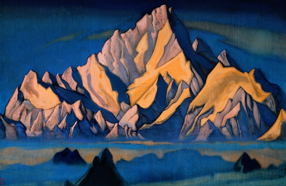 Domizil von Gesar von Nikolai Konstantinow Roerich