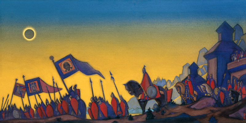 Heerfahrt Igors von Nikolai Konstantinow Roerich