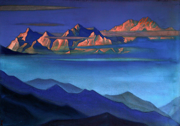 Kangchendzönga von Nikolai Konstantinow Roerich