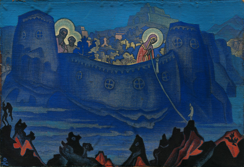 Madonna Laboris von Nikolai Konstantinow Roerich