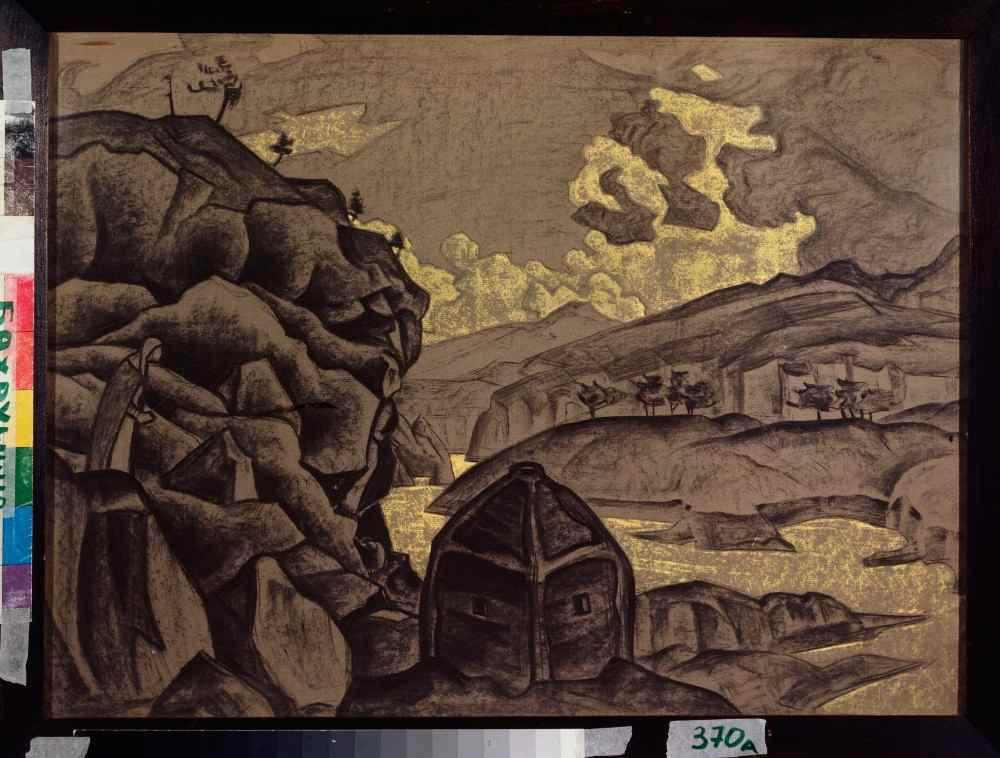Dekor für Peer Gynt von Henrik Ibsen von Nikolai Konstantinow Roerich