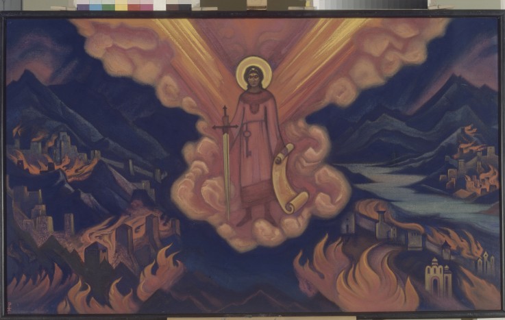 Der letzte Engel von Nikolai Konstantinow Roerich