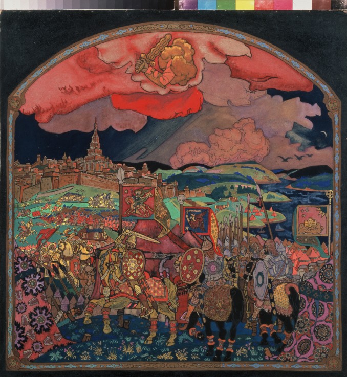 Die Eroberung Kasans von Nikolai Konstantinow Roerich