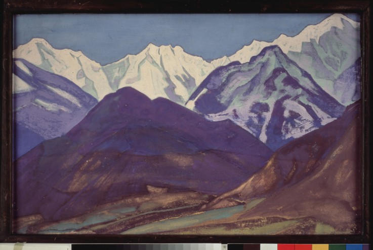 Kulluta (Kullu-Tal). Indien von Nikolai Konstantinow Roerich