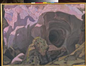 Rondane. Bühnenbildentwurf zum Theaterstück Peer Gynt von H. Ibsen 1911