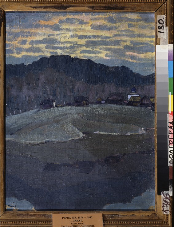 Sonnenuntergang von Nikolai Konstantinow Roerich