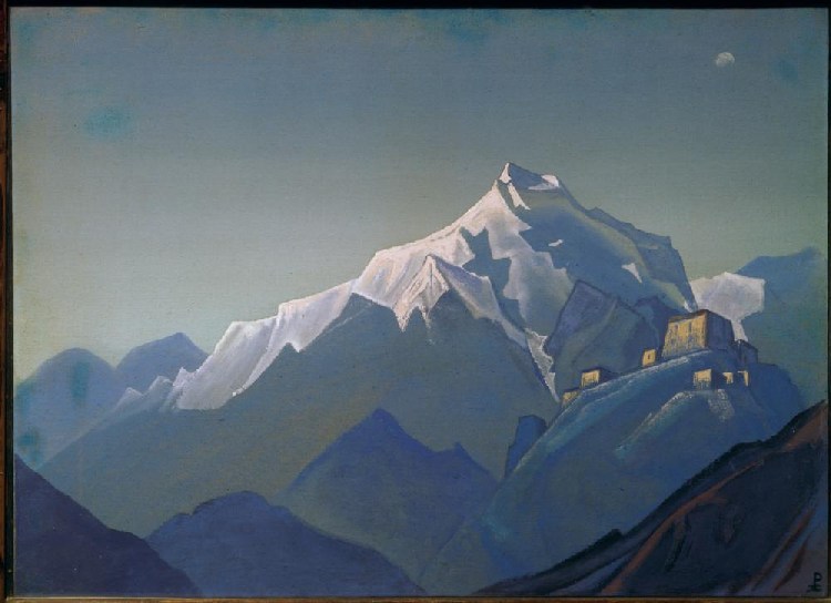 Tibet. Ein Kloster von Nikolai Konstantinow Roerich