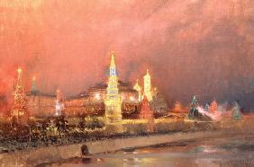 Illumination in the Kremlin 1896