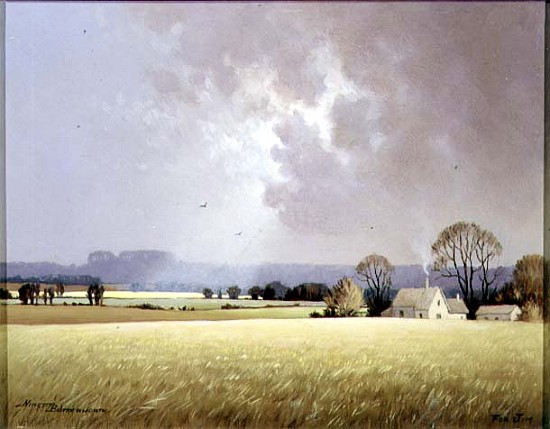 Autumn Sunlight, 1982 (oil on canvas)  von Ninetta  Butterworth