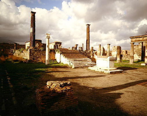 View of the Temple of Apollo (photo) von 