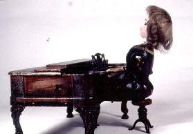 31:Piano Doll, 1874-80, by J.Secor C19th