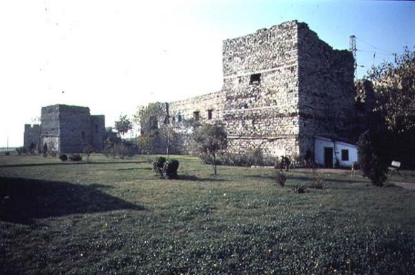 The city walls at Fener, built by Theodosius II, 413-447 (photo) von 