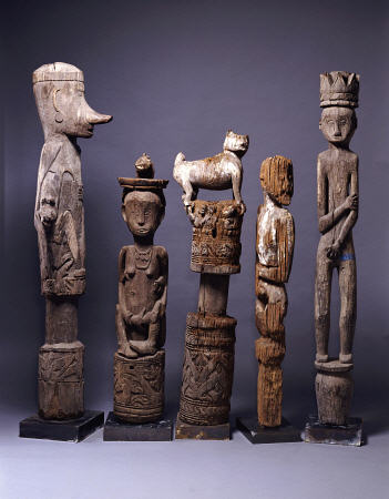 A Group Of Dayak Hampatong Carvings von 