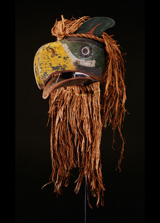 A Kwakiutl Thunderbird Mask, Red Cedar von 