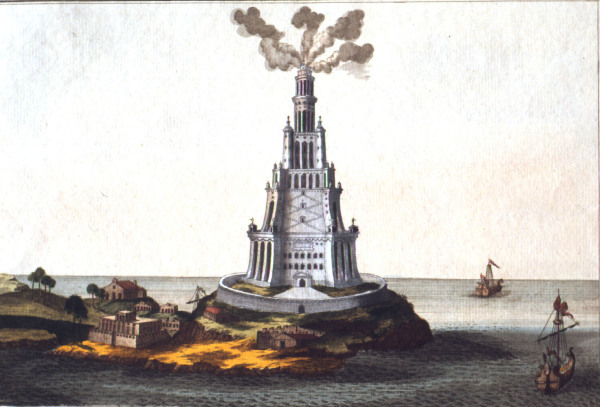 Alexandria, Pharos, Aus: Versuch 1817 von 